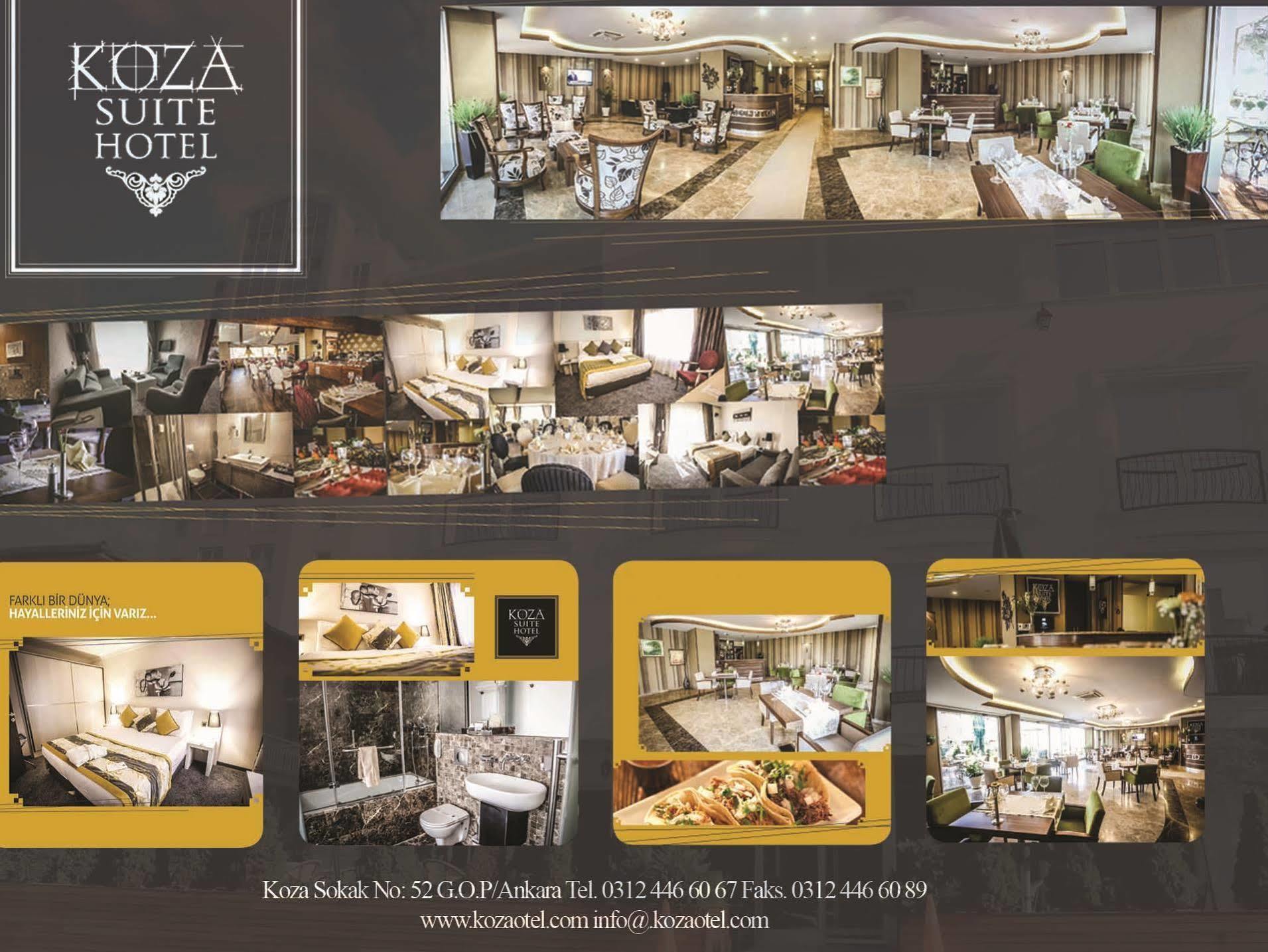 Koza Suite Hotel Ankara Exterior foto